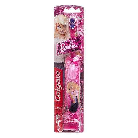 Colgate Зубная щетка элетрическая Барби детская от 2-5 лет супермягкая 1 шт