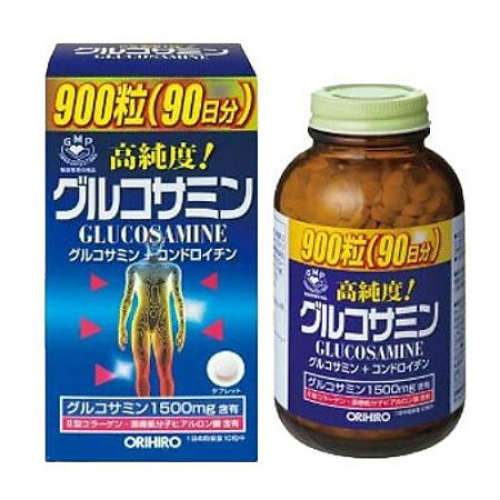 Orihiro Глюкозамин с хондроитином и витамины таблетки массой 250 мг 900 шт