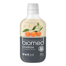 Купить Biomed Ополаскиватель для полости рта комплексный Vita Fresh 500 мл 1 шт цена