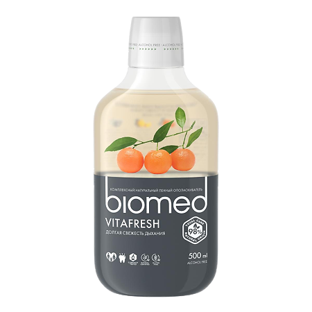 Biomed Ополаскиватель для полости рта комплексный Vita Fresh 500 мл 1 шт