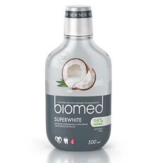 Купить Biomed Ополаскиватель для полости рта комплексный Super White 500 мл 1 шт цена
