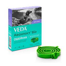 Купить Аванпост Bio Ошейник репеллентный для собак зеленый 65 см 1 шт цена