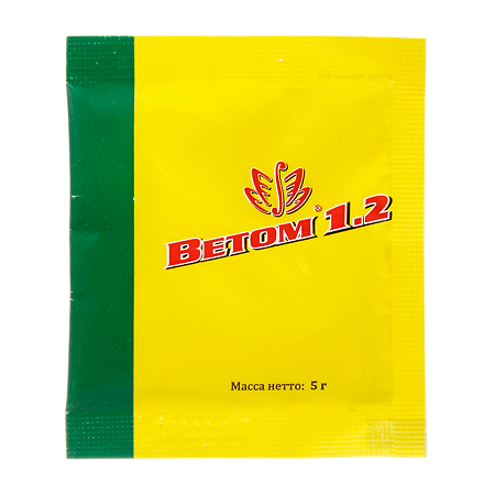 Ветом 1.2 порошок д/приг раствора для приема внутрь 5 г (вет)