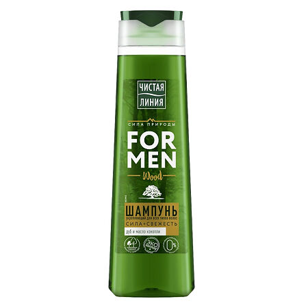 Изображение товара Чистая Линия Шампунь Укрепляющий для мужчин 400 мл 1 шт
