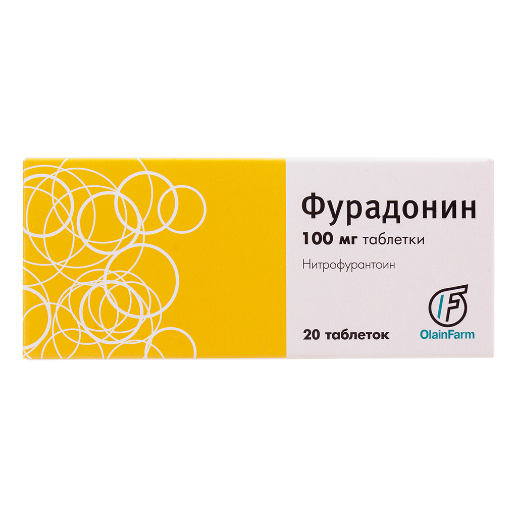 Изображение товара Фурадонин таблетки 100 мг 20 шт - эффективное антибактериальное средство Изображение товара Фурадонин таблетки 100 мг 20 шт - эффективное антибактериальное средство