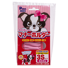 Изображение товара P.One Защитный пояс-штанишки гигиенические для собак и кошек (для сучек) до 2 кг для туалета и течки обхват талии 15-22 см р.SSS уп.