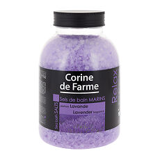 Купить Corine de Farme Соли для ванн морские Лаванда 1300 г 1 шт цена