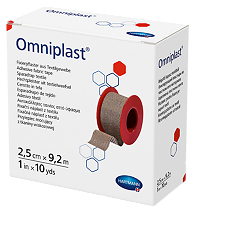 Купить Пластырь Омнипласт/Omniplast тканевой телесного цвета 9,2 м х 2,5 см 1 шт цена