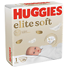 Huggies Подгузники Elite Soft 1 для новорожденных 3-5 кг 84 шт