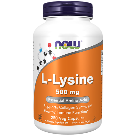 Now L-Lysine L-Лизин 500 мг капсулы массой 840 мг 250 шт