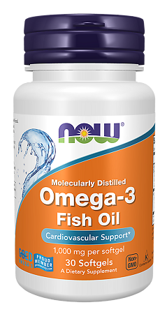 Now Омега-3 / Omega-3 1000 мг капсулы массой 1382 мг 30 шт
