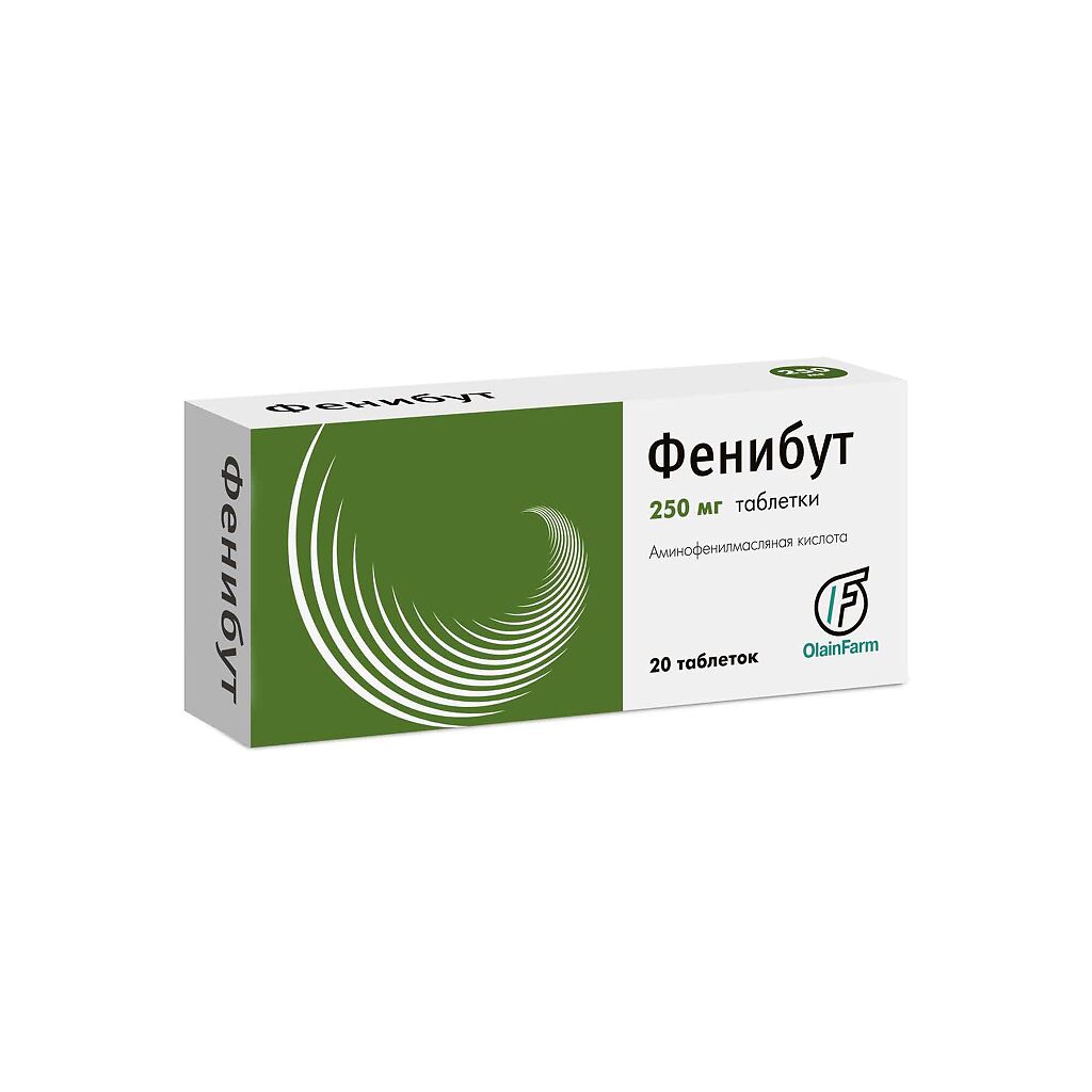 Фенибут Таблетки 250 Мг 20 Шт - Купить, Цена И Отзывы, Фенибут.