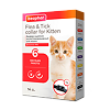 Beaphar Flea & Tick Collar Ошейник для котят черный от блох 6 мес. и клещей 6 мес. 35 см