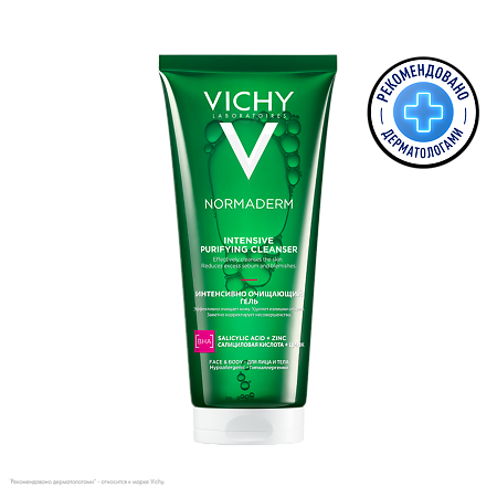 Изображение товара Vichy Normaderm Гель очищающий для лица и тела 200 мл 1 шт