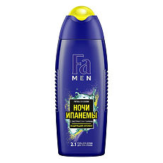 Купить Fa Men Гель для душа 2в1 Ритмы Бразилии Ночи Ипанемы 250 мл 1 шт цена
