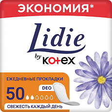 Купить Lidie Прокладки ежедневные Deo 50 шт цена
