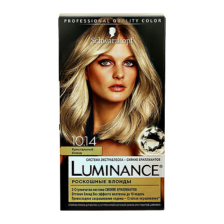 Люминансе (Luminance) Color Краска для волос 10.14 Кристальный блонд 165 мл 1 шт