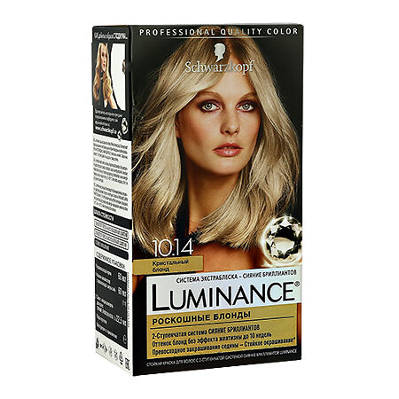 Люминансе (Luminance) Color Краска для волос 10.14 Кристальный блонд 165 мл 1 шт