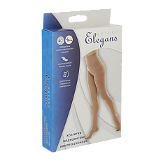Купить Колготки Элеганс 1 класс компрессии цвет черный р.S 1 шт цена