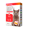 Беафар (Beaphar) Flea & Tick Collar Ошейник для кошек желтый от блох 6 мес. и клещей 6 мес 35 см