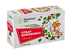 Купить Чай детский травяной Профессор Травкин с шиповником Отвар шиповника фильтр-пакеты 1,5 г с 6 мес 20 шт цена