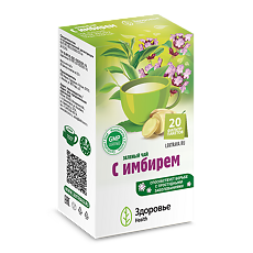 Купить Зеленый чай с имбирем фильт-пакеты по 2 г 20 шт цена