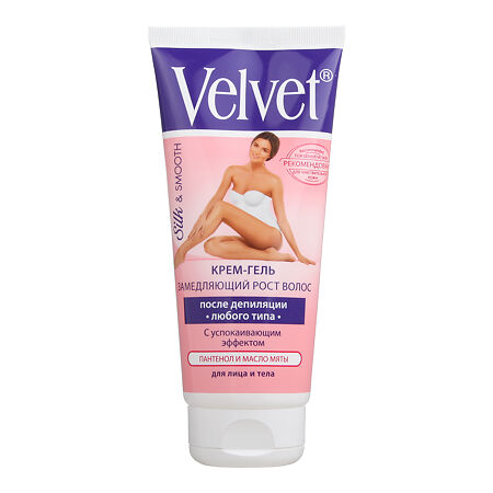 Изображение товара Velvet Крем-гель замедляющий рост волос после депиляции с успокаивающим эффектом 200 мл 1 шт