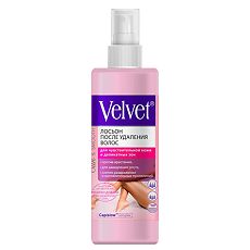 Купить Velvet Лосьон после удаления волос для чувствительной кожи и деликатных зон 200 мл 1 шт цена