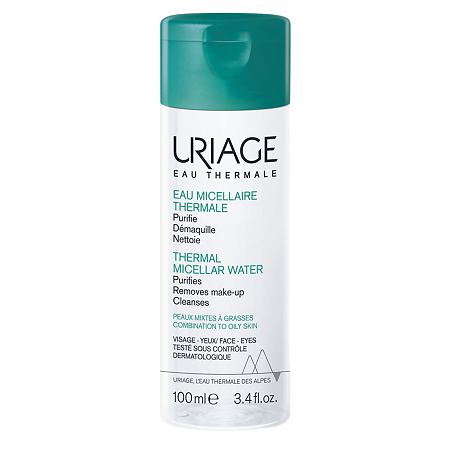 Изображение товара Uriage Thermal Micellar Water Мицеллярная очищающая для жирной и комбинированной кожи 100 мл 1 шт