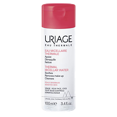 Купить Uriage Thermal Micellar Water Мицеллярная вода очищающая для чувствительной кожи лица и контура глаз 100 мл 1 шт цена