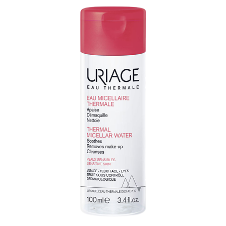 Uriage Thermal Micellar Water мицеллярная вода очищающая для чувствительной кожи лица и контура глаз 100 мл 1 шт