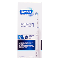 Купить Oral-B Электрическая зубная щетка Pro 1 для чувствительных зубов и десен 1 шт цена