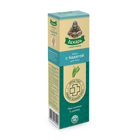 Лекарь Крем с бадягой для тела 75 мл 1 шт