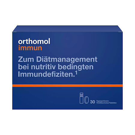 Orthomol Immun/Ортомол Иммун набор фл по 20 мл+таблетки массой 450 мг+500 мг курс 30 дней 1 уп