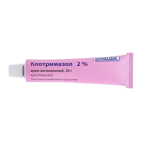Клотримазол крем вагинальный 2 % 20 г 1 шт