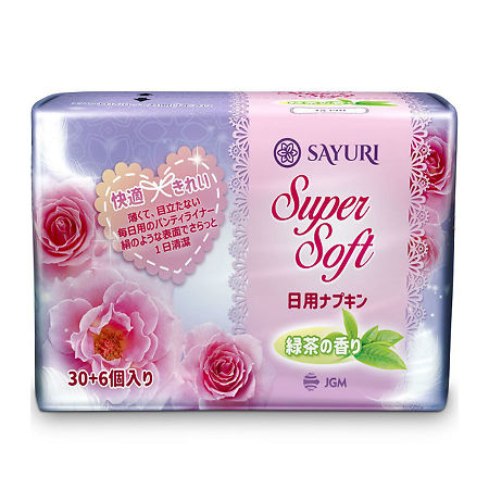 Sayuri Ежедневные гигиенические прокладки Super Soft 36 шт