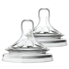 Купить Philips Avent Филипс (Philips) Avent Соска силиконовая быстрый поток Natural 6+ SCF044/27 2 шт цена