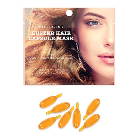 Kocostar Инкапсулированная сыворотка для волос с аргановым маслом Биоламинирование 0,75 г 7 шт