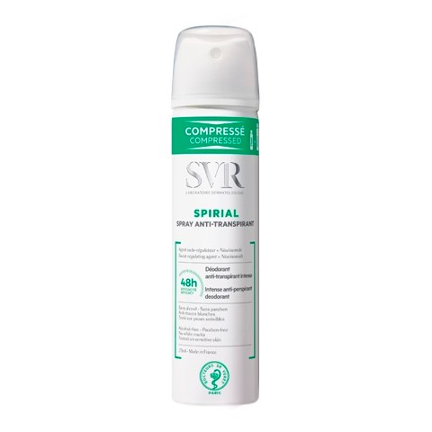Изображение товара SVR Spirial Spray Anti-transpirant - спрей-антиперспирант для защиты от пота 75 мл