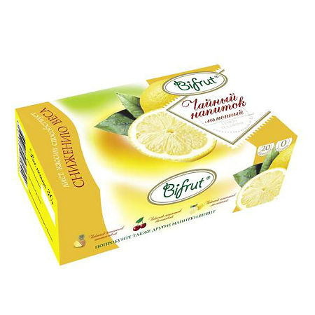 Bifrut Чайный напиток Снижение веса лимонный 1,5 г 20 шт