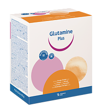 Купить Глутамин плюс со вкусом апельсина 22,4 г саше 30 шт. цена