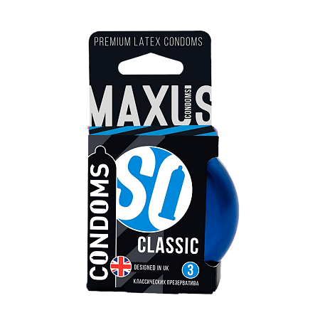Презервативы MAXUS Classic классические 3 шт