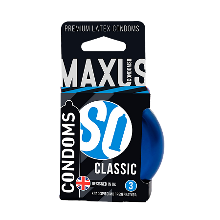 MAXUS Презервативы Classic классические 3 шт