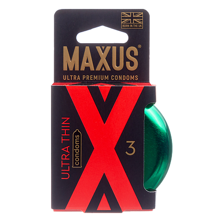 MAXUS Презервативы Sensitive ультратонкие 3 шт