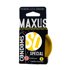 Купить Презервативы MAXUS Special точечно-ребристые 3 шт цена