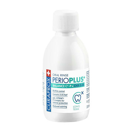 Curaprox Perio Plus Balance Жидкость - ополаскиватель CHX 0,05%, 200 мл 1 шт