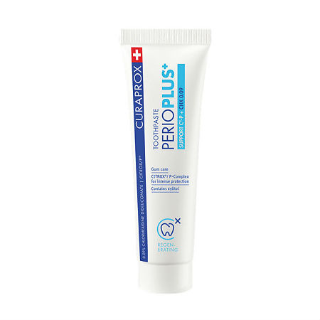 Изображение товара Curaprox Perio Plus Support Зубная паста CHX 0,09% 75 мл 1 шт
