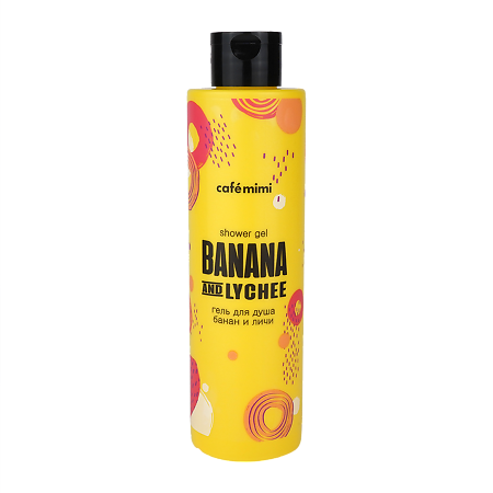Cafe Mimi Гель для душа Банан и Личи 300 мл 1 шт