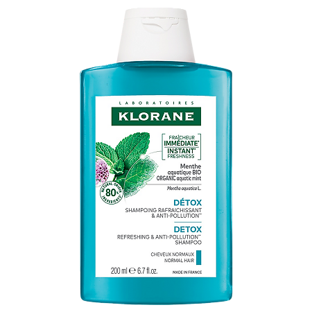Изображение товара Клоране шампунь детокс с экстрактом водной Мяты 200 мл для очищения и свежести волос