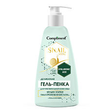 Изображение товара Compliment Snail Vital Гель-пенка для умывания для чувствительной кожи муцин улитки 250 мл 1 шт